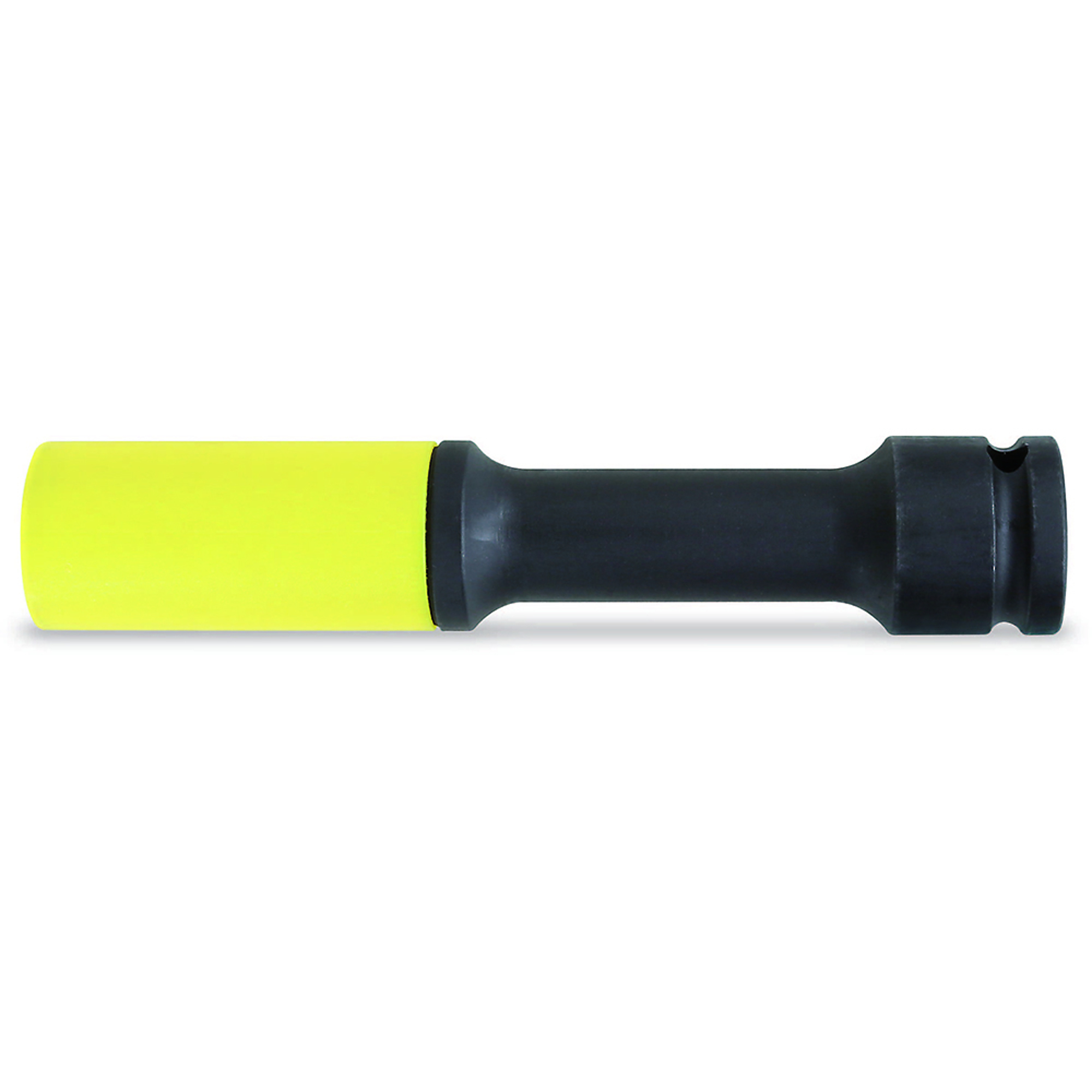 Beta 720LCL Wheel Nut Impact Socket — 21mm, 1/2in. Drive, 150mm Long, Colored Polymeric Insert, Model# 720LCL 21
